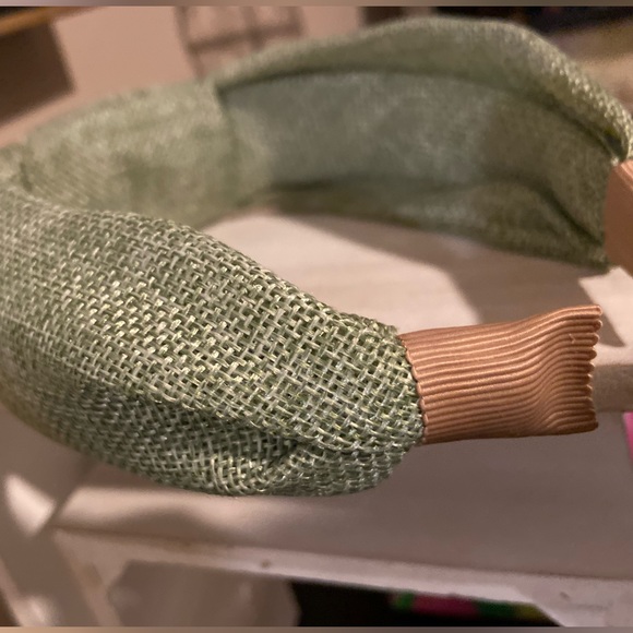 Headband Knotted Fascinator Wide Derby Mint Green New Unworn - Picture 5 of 5